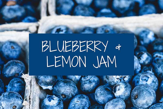 blueberry & lemon jam