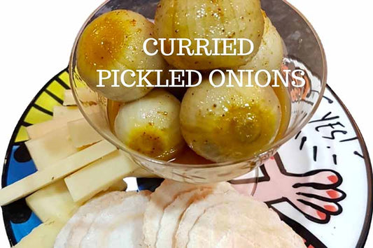 curried pickled onions