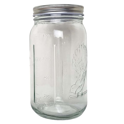 1lit Preserving Jar with Pop Top Lid