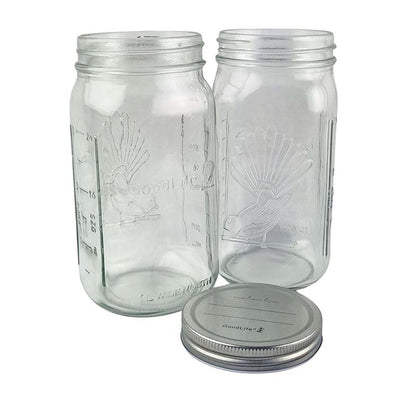 1 Ltr Preserving Jars with screw on lid