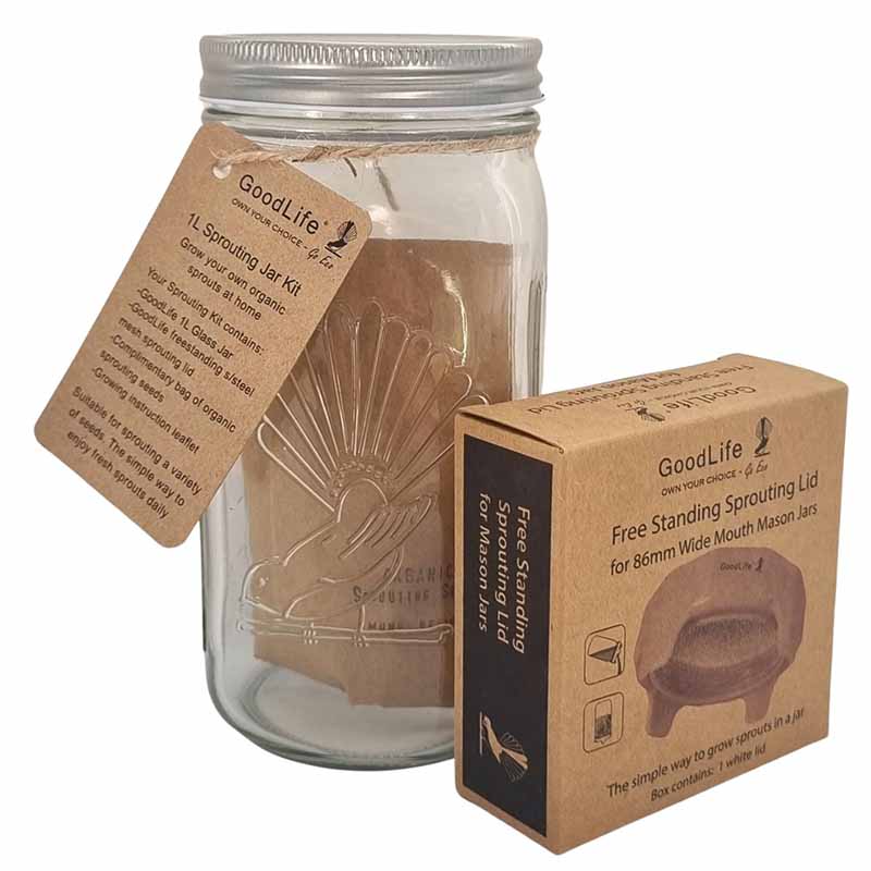 Sprouting Jar Kit 1 Ltr