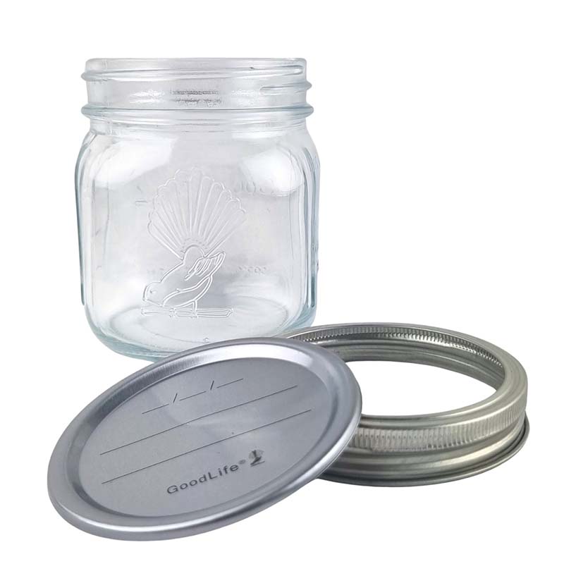 500ml Preserving Jars with dome & band