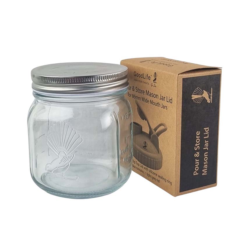 500ml Pour & Store Mason Jars