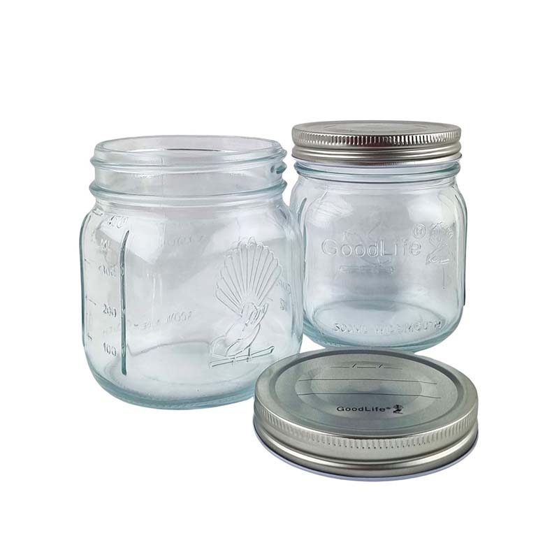 500ml Preserving Jars with pop top screw on lid