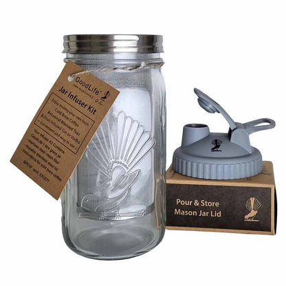 Infuser Jar Kit with Pour & Store Lid