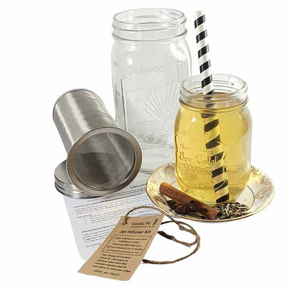 Infuser Jar Kit with Pour & Store Lid