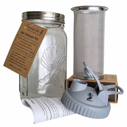 Infuser Jar Kit with Pour & Store Lid