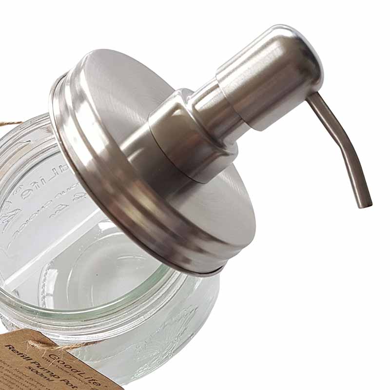 Refill Pump Pot Jar 500ml